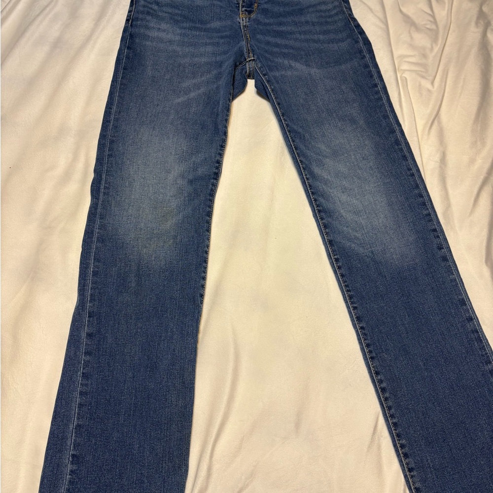 Old Navy Women's Straight Leg Blue Jeans
